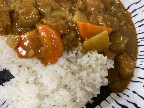 サイコロステーキカレー